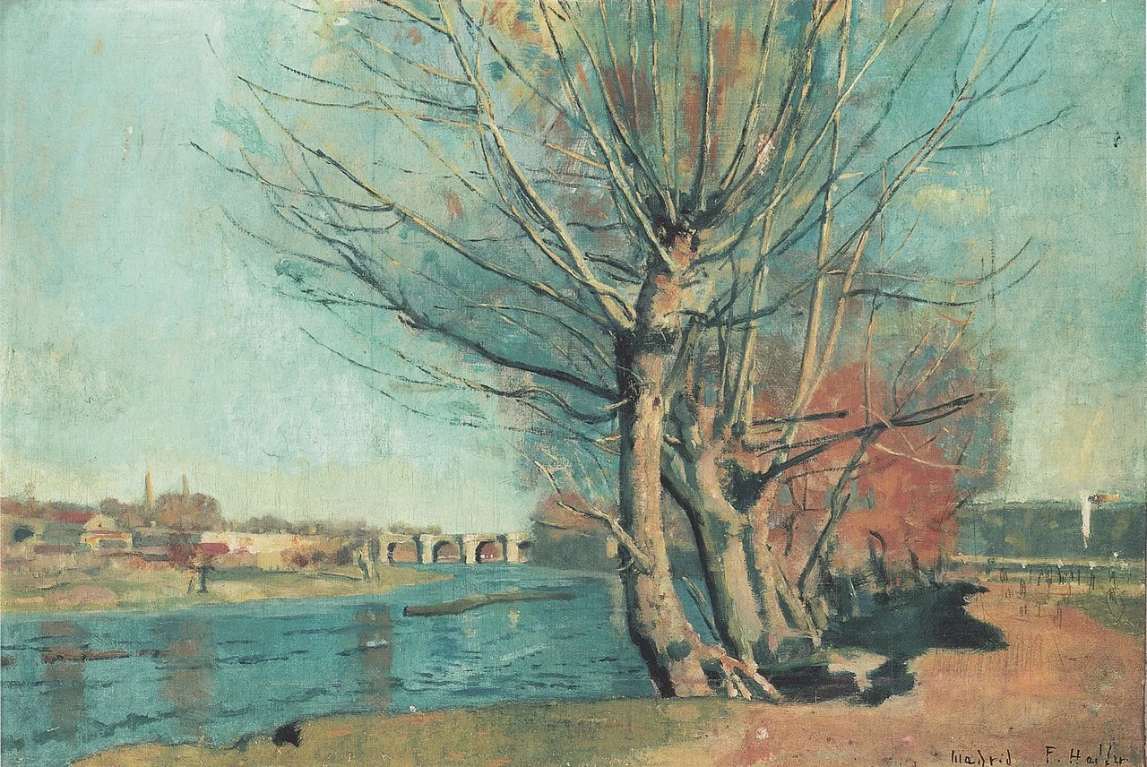 Am Ufer des Manzanares - 1878, Museo d'arte e storia di Ginevra